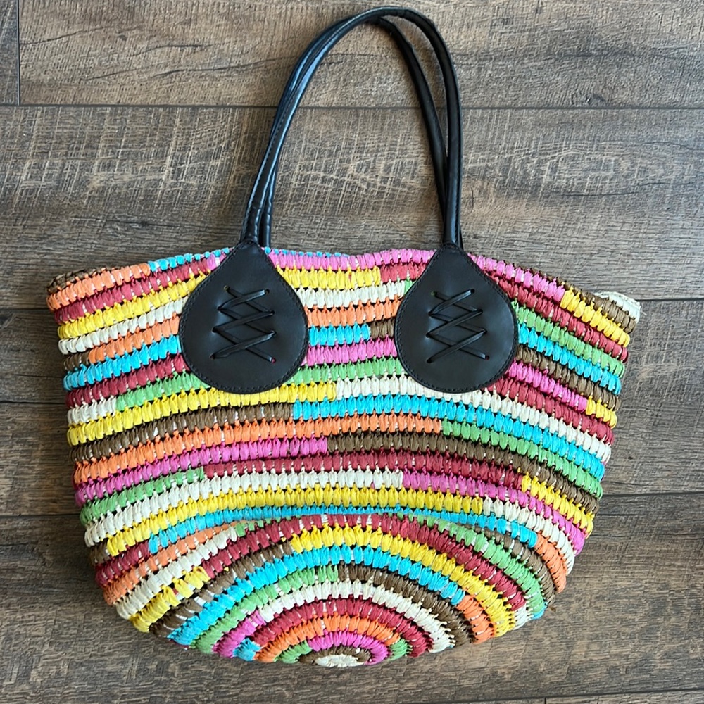 🌈 multicolored tote bag